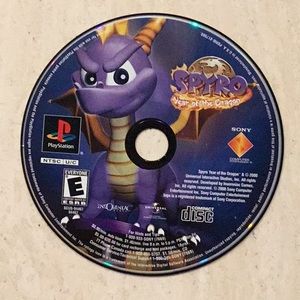 Spyro Year Of The Dragon PlayStation Game PS1